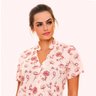 detalhe camisola botao feminina clamar poliviscose