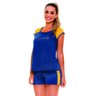 babydoll com manga feminino clamar em viscose 4899