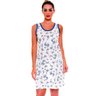 camisola regata floral feminina clamar em viscose 3789