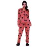 pijama longo feminino clamar de botao 4989