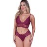 conjunto sem bojo sem aro calcinha fio feminino clamar rendado 2059