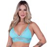 sutia top sem bojo com aro feminino clamar em microfibra e renda 3302