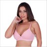 frente romance sutia basico sem bojo sem aro feminino clamar em microfibra 5126