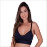 frente preto sutia sem bojo sem aro feminino clamar em microfibra 1432