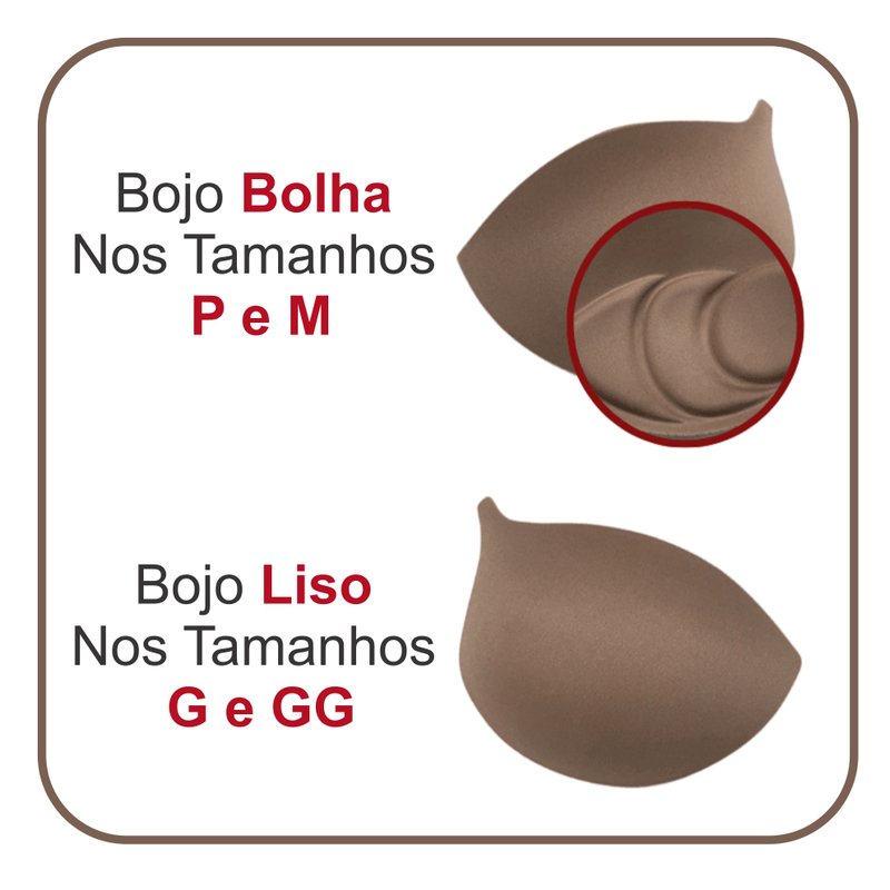 bojos bolha p e m liso g e gg -