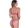 2337 sandia costas conjunto rendado com bojo e aro calcinha fio dental feminino clamar 233