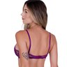 4250 roxo costas sutia com bojo feminino clamar em renda 4250