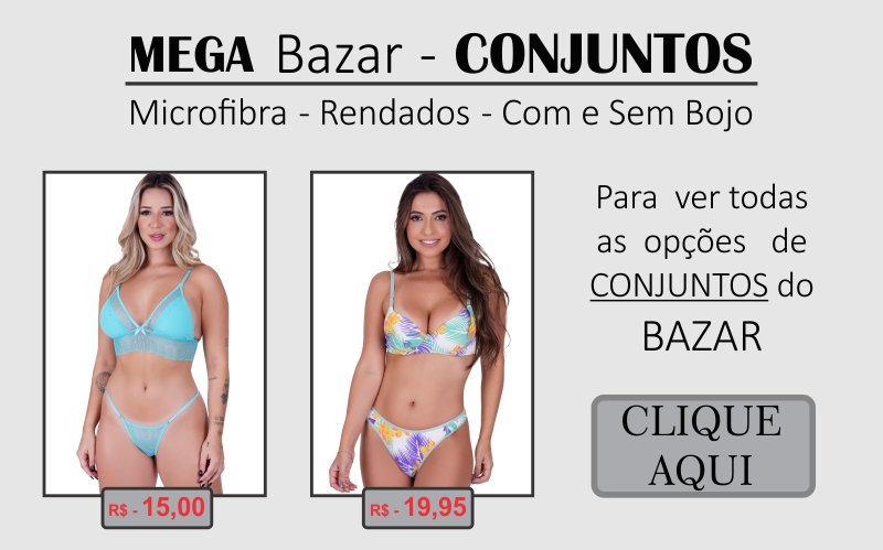 conjuntos bazar